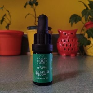 Lotus Wei Anointing Oil, Boundless Wisdom, 5ml...All-Natural Flower Blend!